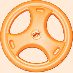 big wheel front wheel orange mighty
