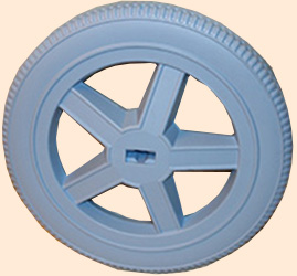 original big wheel front wheel hot cycle blue