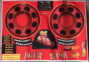 cars disney decals