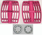 big wheel pedals pink washedrs